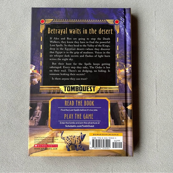 Set of 3 ~ TombQuest ~ Books 1-3 ~ Hardcover - Picture 7 of 8